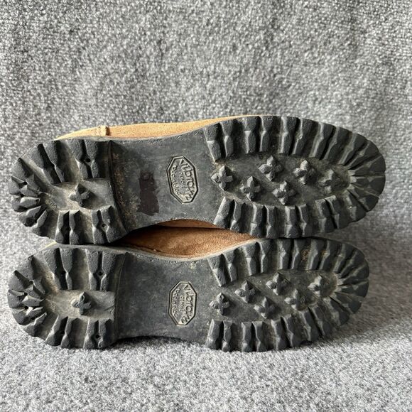 Vintage Vasque Suede Mountaineering Boots Mens 9N Vibram Alpine Waffle Stomper⁠ main image 7
